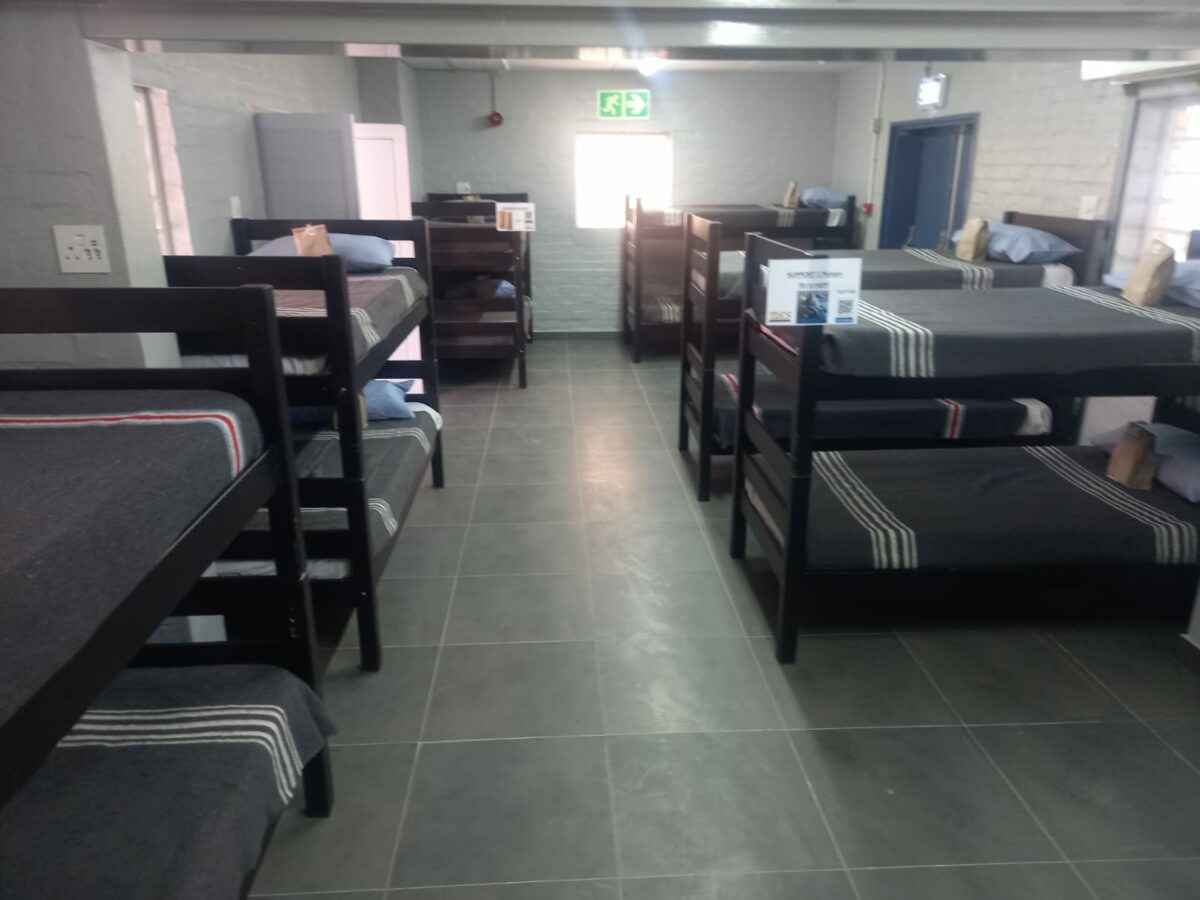 A new Safe Space for the homeless in Durbanville MES