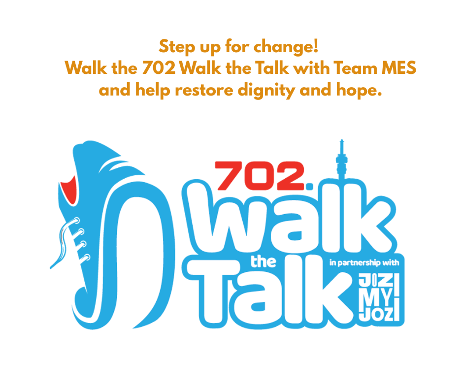 Step up for change! Walk the 702 Walk the Talk with Team MES and help restore dignity and hope